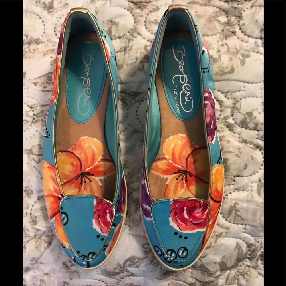 Floral women loafers